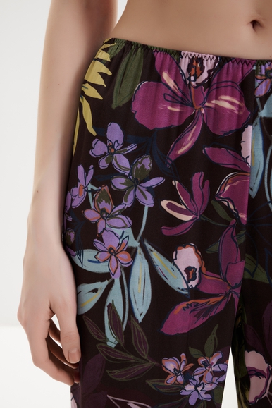 Женские домашние брюки с цветочным принтом  Maison Lejaby N1282 купить в интернет-магазине Bestelle фото 4