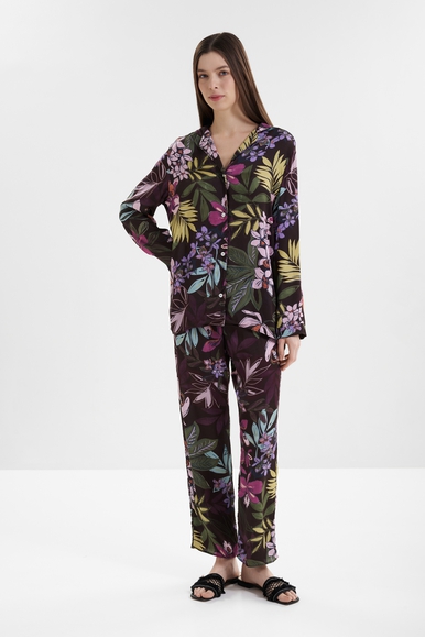 Женские домашние брюки с цветочным принтом  Maison Lejaby N1282 купить в интернет-магазине Bestelle фото 3