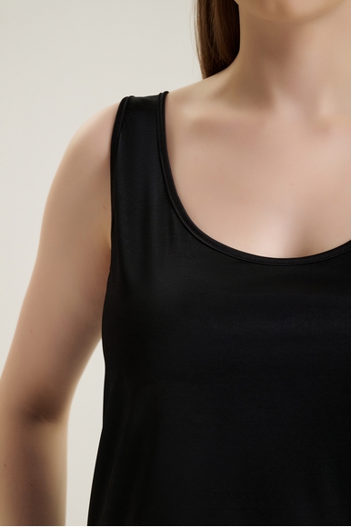 Женский черный топ  Nina von C 22400112 купить в интернет-магазине Bestelle фото 4