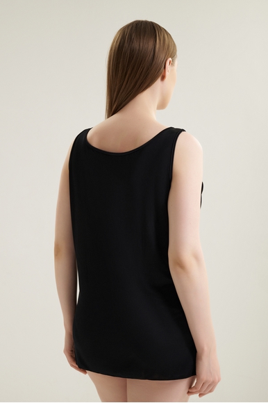 Женский черный топ  Nina von C 22400112 купить в интернет-магазине Bestelle фото 2