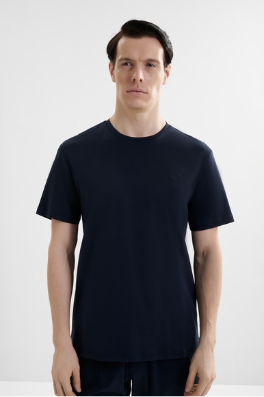 Мужская хлопковая пижама с шортами Emporio Armani EM000649AF10789 купить в интернет-магазине Bestelle фото 3