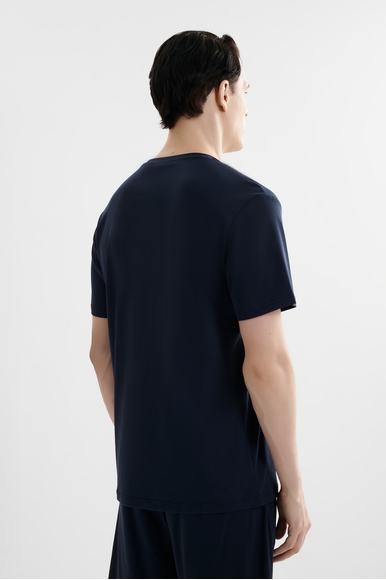 Мужская хлопковая пижама с шортами Emporio Armani EM000649AF10789 купить в интернет-магазине Bestelle фото 4