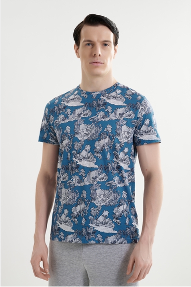 Мужская хлопковая футболка Derek Rose 3054-ROBI купить в интернет-магазине Bestelle фото 1