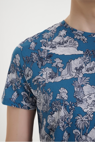 Мужская хлопковая футболка Derek Rose 3054-ROBI купить в интернет-магазине Bestelle фото 4