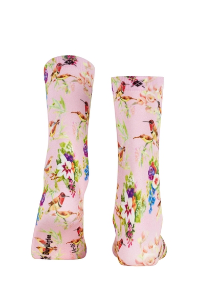 Носки женские розовые Joyful Flower Burlington 27157 купить в интернет-магазине Bestelle фото 2
