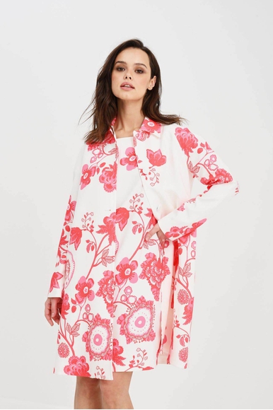 Женский удлиненный жакет с принтом Daniela Drei 2759 купить в интернет-магазине Bestelle фото 1