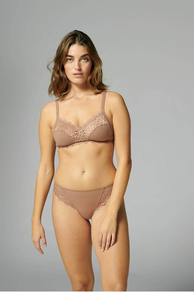  Женские кружевные трусы-танга  Simone Perele 12A710 купить в интернет-магазине Bestelle фото 3