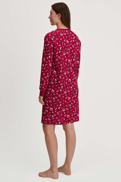 Женская хлопковая сорочка миди Calida 31395 купить в интернет-магазине Bestelle фото 2