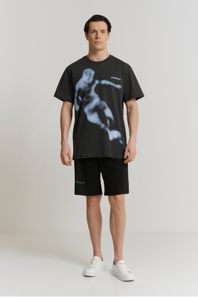 Мужская хлопковая футболка Bikkembergs BMT0913 купить в интернет-магазине Bestelle фото 3