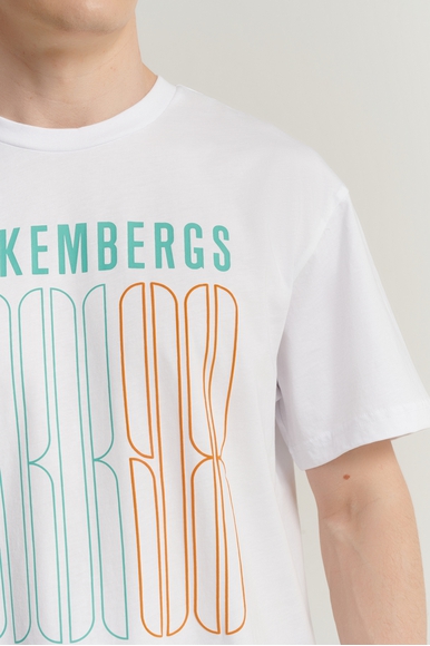 Мужская хлопковая футболка Bikkembergs BMT0900 купить в интернет-магазине Bestelle фото 4