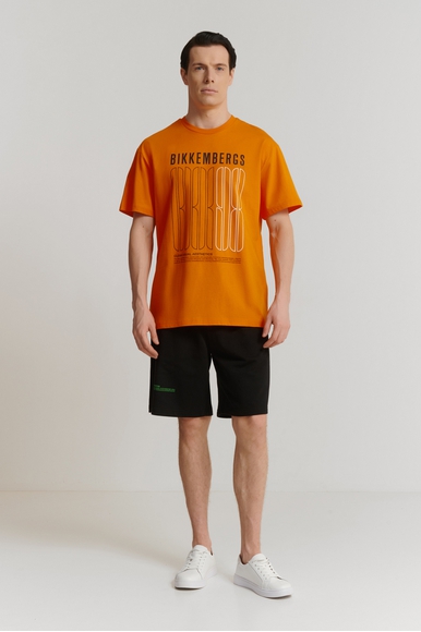 Мужская хлопковая футболка Bikkembergs BMT0900 купить в интернет-магазине Bestelle фото 3