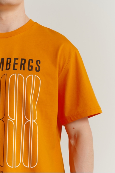 Мужская хлопковая футболка Bikkembergs BMT0900 купить в интернет-магазине Bestelle фото 4