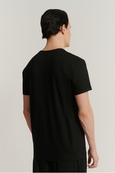 Мужская футболка из шелковистого трикотажа Derek Rose 3048Base001 купить в интернет-магазине Bestelle фото 6