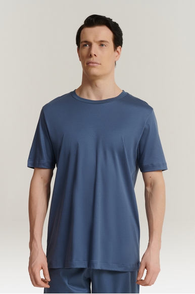 Мужская хлопковая пижама с шортами Zimmerli 28641105 купить в интернет-магазине Bestelle фото 3
