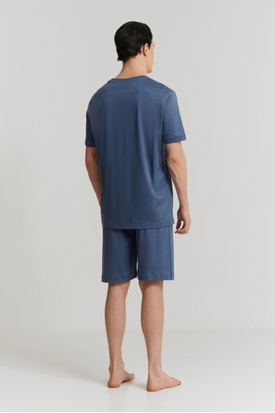 Мужская хлопковая пижама с шортами Zimmerli 28641105 купить в интернет-магазине Bestelle фото 2
