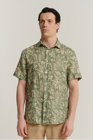 Мужская рубашка с коротким рукавом Bluemint LUCA SHORT SLEEVE PRINTED купить в интернет-магазине Bestelle фото 1