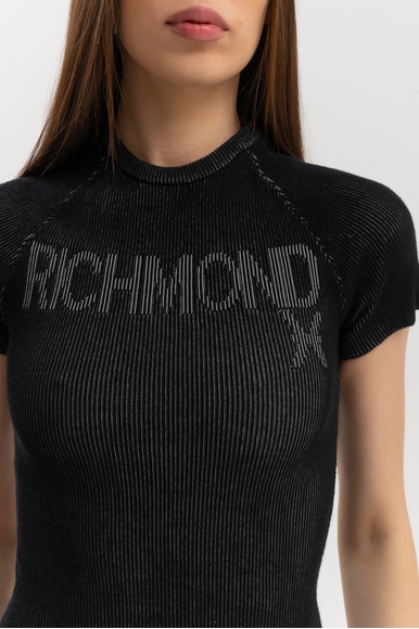 Чёрное короткое платье Richmond X UWP25054VE купить в интернет-магазине Bestelle фото 4