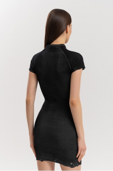 Чёрное короткое платье Richmond X UWP25054VE купить в интернет-магазине Bestelle фото 2