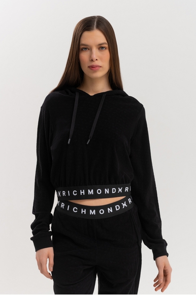 Женская чёрная толстовка  Richmond X UWP25082FE купить в интернет-магазине Bestelle фото 1