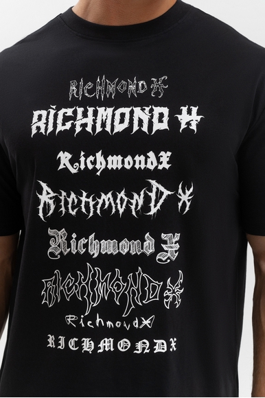 Мужская хлопковая футболка Richmond X UMP25298TS купить в интернет-магазине Bestelle фото 4