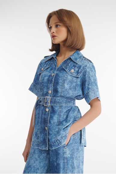 Блузка с коротким рукавом Caterina Leman BL8489-139 купить в интернет-магазине Bestelle фото 2