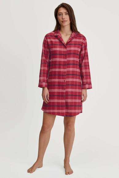 Женская хлопковая сорочка-рубашка миди Calida 32334 купить в интернет-магазине Bestelle фото 1