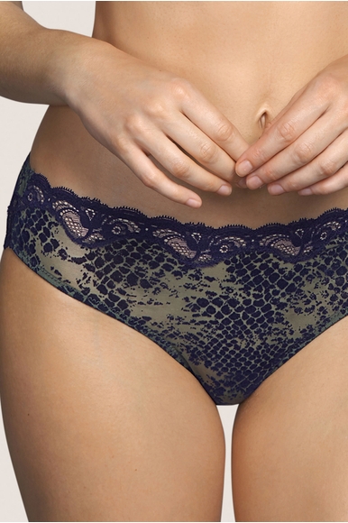 Женские кружевные трусы-слипы под кожу питона Andres Sarda 3309550 купить в интернет-магазине Bestelle фото 4