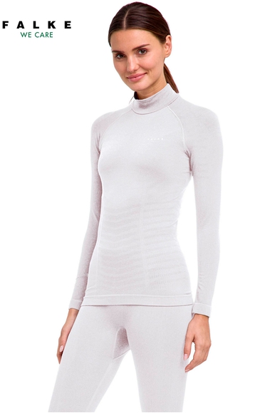 Женский белый лонгслив FALKE Sport 33136 купить в интернет-магазине Bestelle фото 1