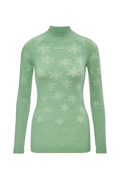 Женский зеленый термо-лонгслив FALKE Sport 33315 купить в интернет-магазине Bestelle фото 4