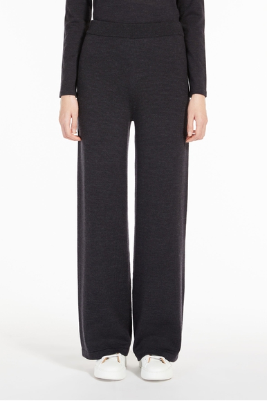 Широкие женские шерстяные брюки Max Mara Leisure VISONE 23333603 купить в интернет-магазине Bestelle фото 1