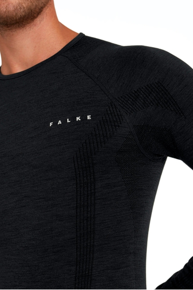 Мужской черный термо-лонгслив FALKE Sport 33481 купить в интернет-магазине Bestelle фото 3