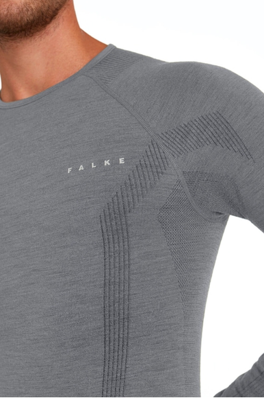 Мужской серый термо-лонгслив FALKE Sport 33481 купить в интернет-магазине Bestelle фото 3