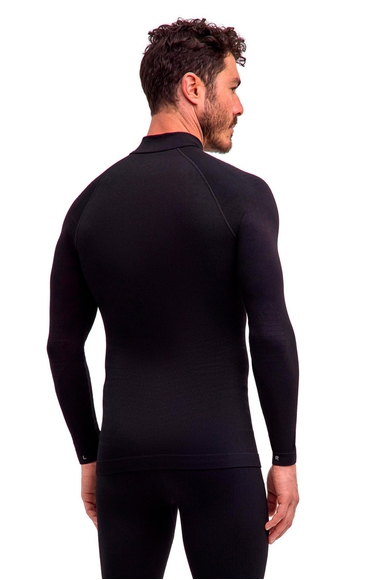 Мужской чёрный лонгслив FALKE Sport 33522 купить в интернет-магазине Bestelle фото 2