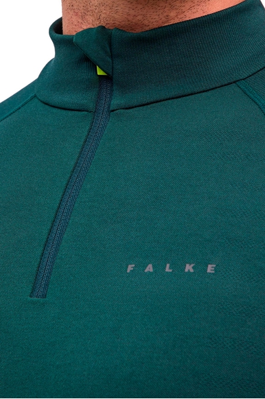 Мужской зелёный лонгслив FALKE Sport 33522 купить в интернет-магазине Bestelle фото 4