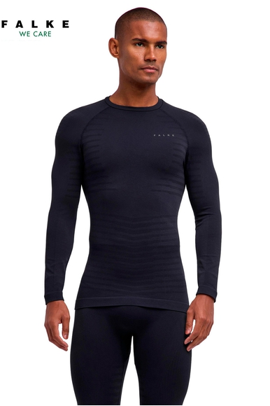 Мужской чёрный лонгслив FALKE Sport 33523 купить в интернет-магазине Bestelle фото 1