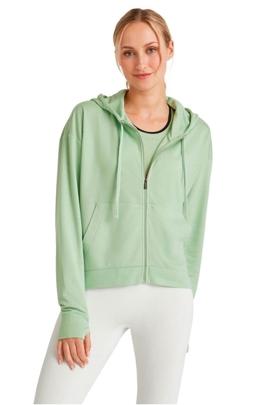 Женская зелёная толстовка FALKE Sport 36632 купить в интернет-магазине Bestelle фото 1
