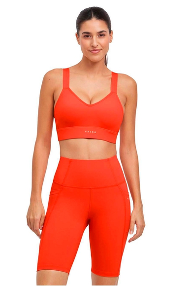 Женский коралловый спортивный топ FALKE Sport 37287 купить в интернет-магазине Bestelle фото 1