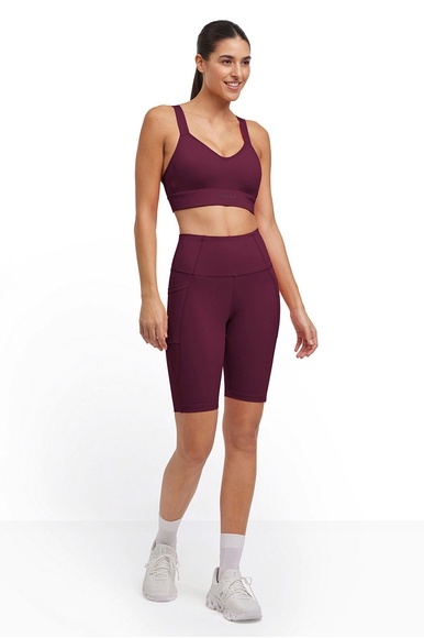 Женский бордовый спортивный топ FALKE Sport 37287 купить в интернет-магазине Bestelle фото 3