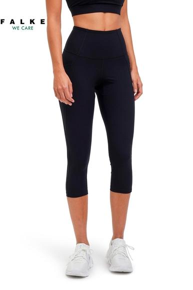 Женские чёрные короткие тайтсы FALKE Sport 37291 купить в интернет-магазине Bestelle фото 1