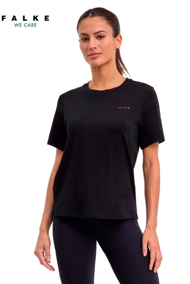 Женская чёрная футболка FALKE Sport 37316 купить в интернет-магазине Bestelle фото 1