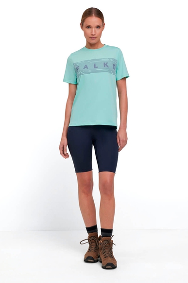 Женская бирюзовая футболка FALKE Sport 37435 купить в интернет-магазине Bestelle фото 3