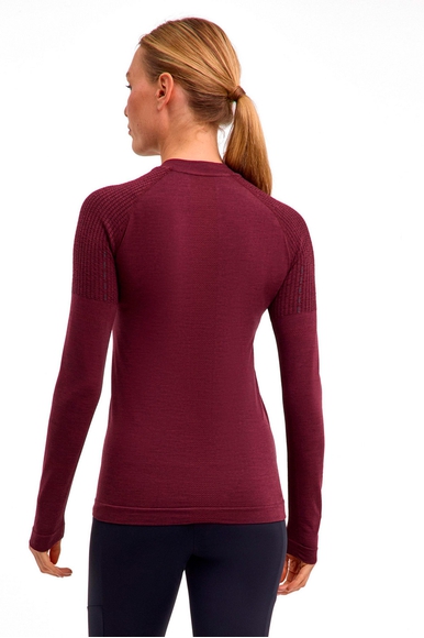 Женский бордовый джемпер FALKE Sport 37468 купить в интернет-магазине Bestelle фото 2