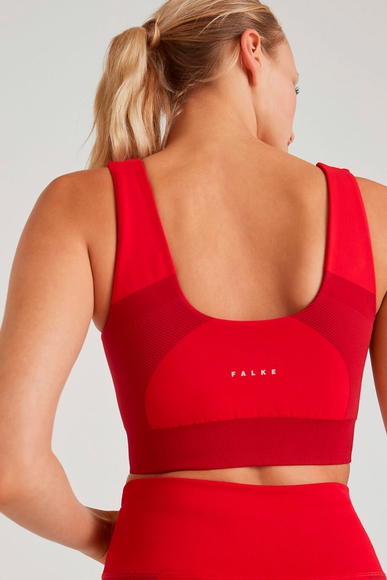 Женский спортивный красный топ FALKE Sport 37880 купить в интернет-магазине Bestelle фото 4