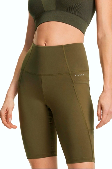 Женские спортивные зеленые шорты FALKE Sport 37890 купить в интернет-магазине Bestelle фото 1