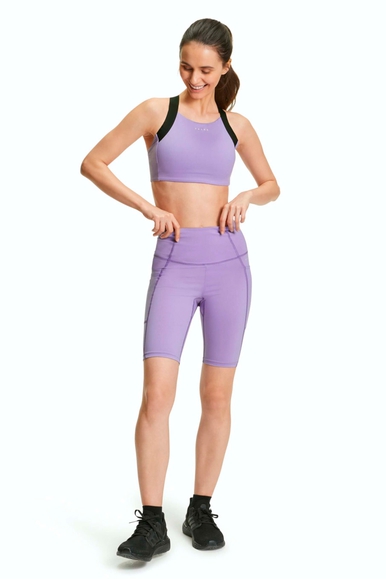 Женские спортивные сиреневые шорты FALKE Sport 37890 купить в интернет-магазине Bestelle фото 3