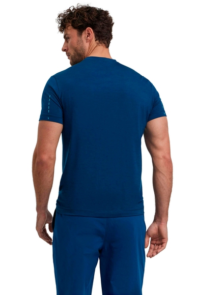 Футболка мужская синяя FALKE Sport 38733 купить в интернет-магазине Bestelle фото 2