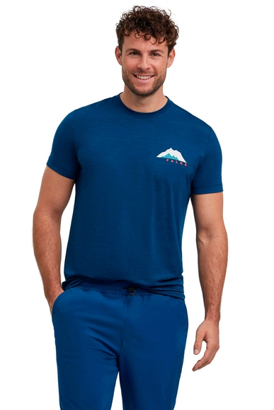 Футболка мужская синяя FALKE Sport 38733 купить в интернет-магазине Bestelle фото 1