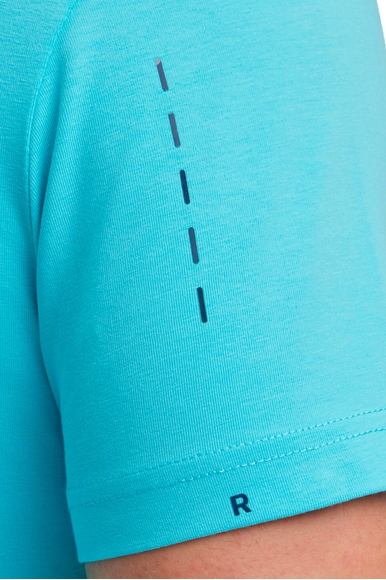 Мужская бирюзовая футболка FALKE Sport 38734 купить в интернет-магазине Bestelle фото 4