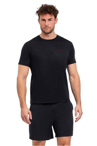 Мужская чёрная спортивная футболка FALKE Sport 38774 купить в интернет-магазине Bestelle фото 1