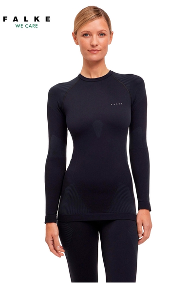 Чёрный женский термо-лонгслив FALKE Sport 39161 купить в интернет-магазине Bestelle фото 1